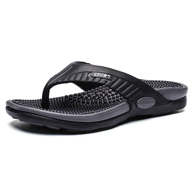 Massage-Flip-Flops mit Profilsohle – atmungsaktiv, rutschfest und ideal für entspannte Schritte