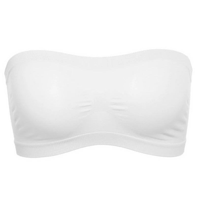 Schulterfreies Bandeau-Top aus Mesh – atmungsaktiv, leicht und perfekt als unsichtbarer Begleiter für sommerliche Outfits.
