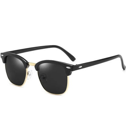 Klassische Sonnenbrille mit ovalem Rahmen & UV-Schutz – unisex, leicht und ideal für Sommer, Autofahren & Alltagslooks.