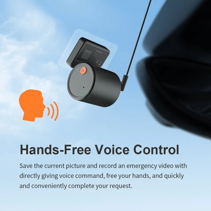 KAWA MINI 3 Dashcam mit 2K-Auflösung, Nachtsicht, Sprachsteuerung & WLAN – kompakt, smart und ideal für sicheres Fahren.