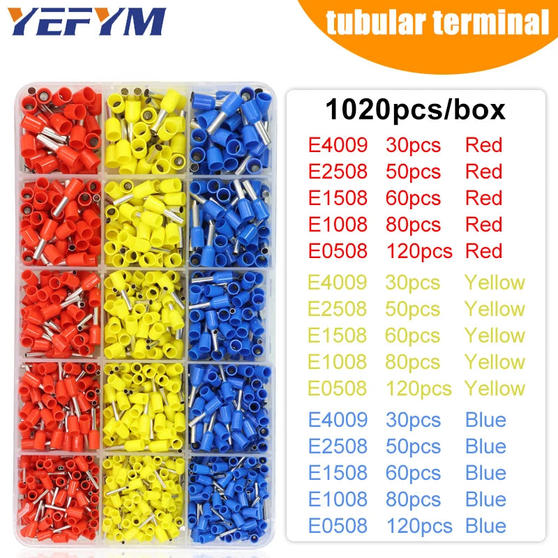 Ferrulen-Crimpzange HSC8 6-4/6-6 – ideal zum Verpressen von Aderendhülsen & Kabelschuhen, perfekt für Elektroarbeiten & Schaltungsreparaturen.