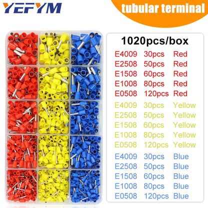 Ferrulen-Crimpzange HSC8 6-4/6-6 – ideal zum Verpressen von Aderendhülsen & Kabelschuhen, perfekt für Elektroarbeiten & Schaltungsreparaturen.