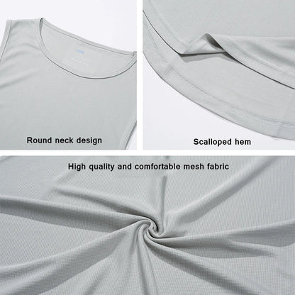 Leichtes, schnelltrocknendes Gym-Tanktop – locker geschnitten, atmungsaktiv und ideal fürs Training oder sportliche Streetwear.