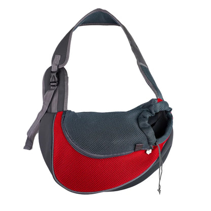 Haustier-Tragetasche – Bequemer Rucksack mit Netzdesign für Hunde und Katzen