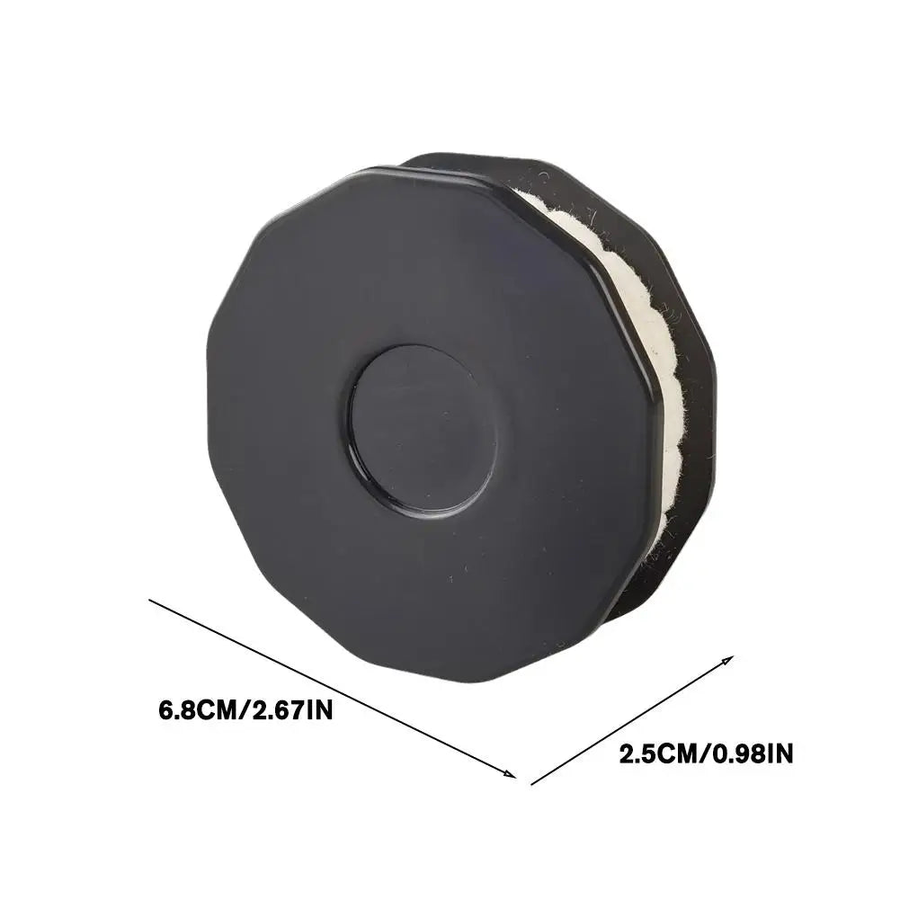 Tragbares Kettenöl-Werkzeug mit Roller – einfaches Schmieren & Reinigen für reibungslose Fahrradpflege unterwegs.