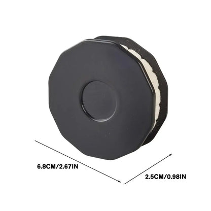 Tragbares Kettenöl-Werkzeug mit Roller – einfaches Schmieren & Reinigen für reibungslose Fahrradpflege unterwegs.