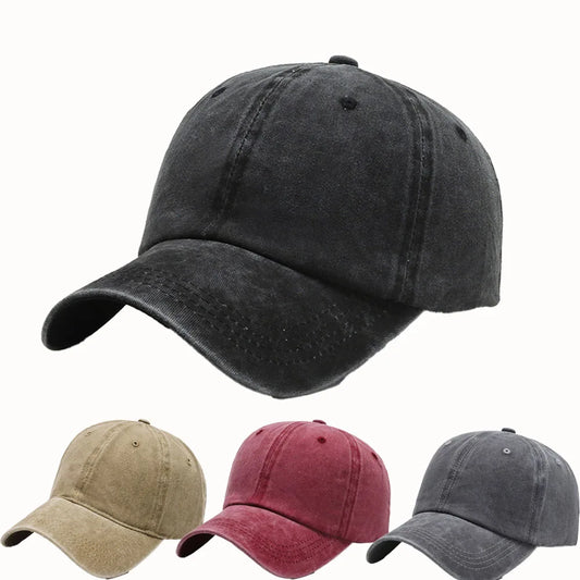 Vintage Baseball Cap im Used-Look – unisex, verstellbar und passend für jeden Tag.