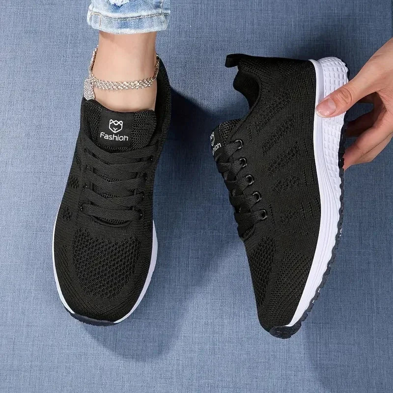 Leichte Sneaker mit atmungsaktivem Mesh – sportlich, bequem und ideal für Laufen und Alltag