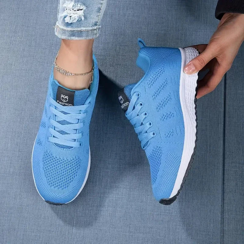 Leichte Sneaker mit atmungsaktivem Mesh – sportlich, bequem und ideal für Laufen und Alltag