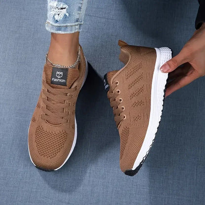 Leichte Sneaker mit atmungsaktivem Mesh – sportlich, bequem und ideal für Laufen und Alltag