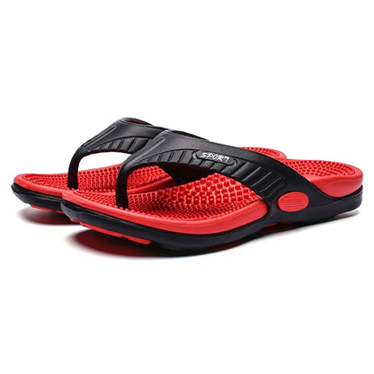 Massage-Flip-Flops mit Profilsohle – atmungsaktiv, rutschfest und ideal für entspannte Schritte