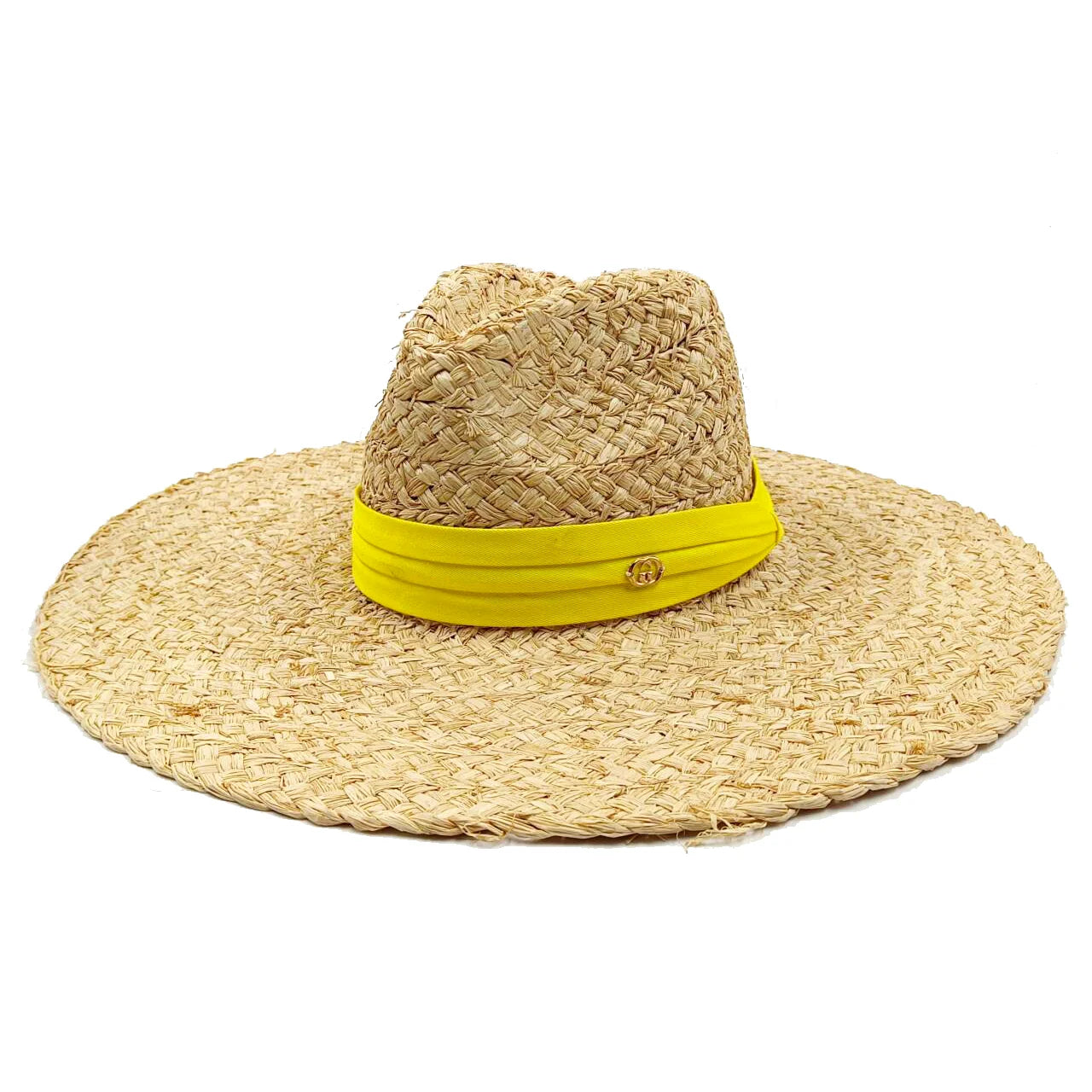 2024 Summer Straw Hat Beach Hat Women's Seaside Sun Hat Vacation Bow Ribbon Flat Top Big Brim Straw Hat