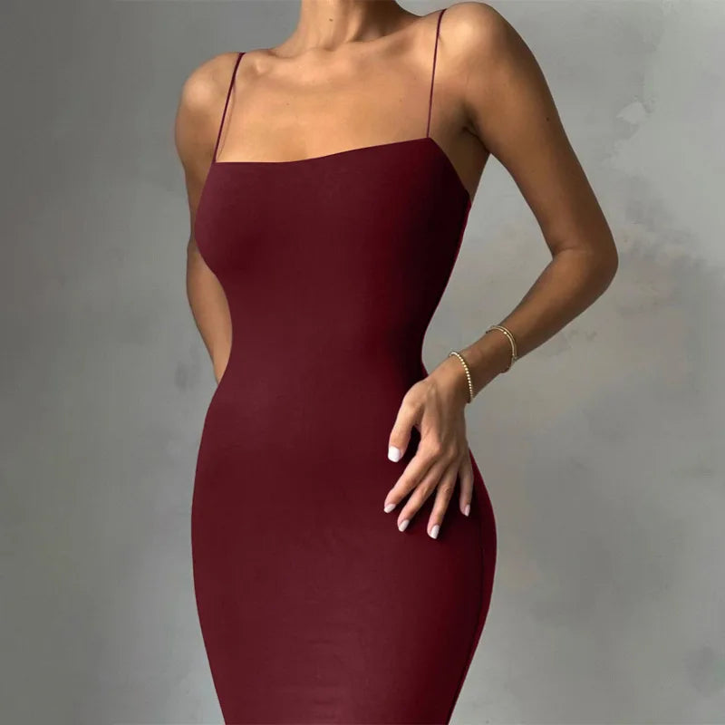 Summer Dress for Women – Elegant Streetwear Bodycon Dress