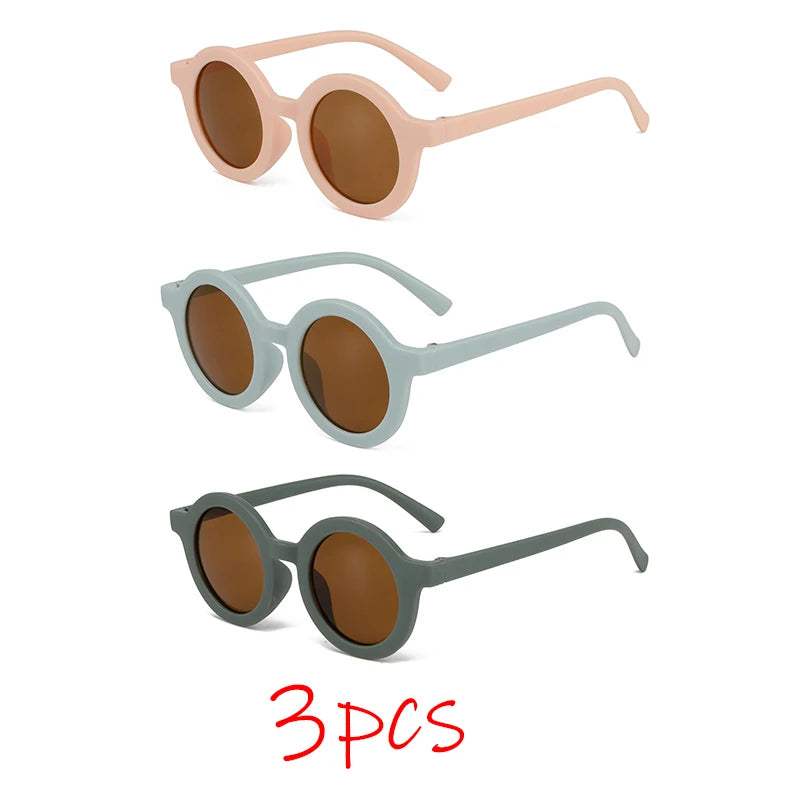 Runde Kinder-Sonnenbrille im Inset-Style – für 1–7 Jahre, leicht & sicher mit UV-Schutz, ideal für sonnige Tage und stylischen Sonnenschutz.