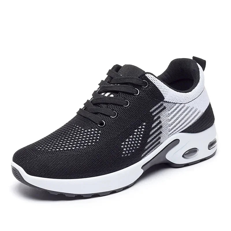 Leichte Damen-Laufschuhe mit atmungsaktivem Mesh & Air-Cushion-Sohle – bequem, schnelltrocknend und ideal für Sport, Training oder Alltag.