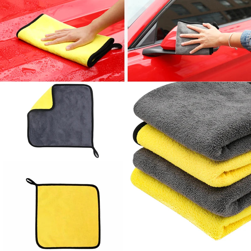 Mikrofaser-Autotücher für Reinigung & Trocknung – extra saugstark, fusselfrei und ideal fürs professionelle Fahrzeugfinish.