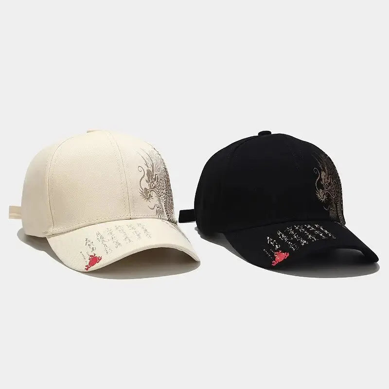 Baseball Cap mit Drachenmotiv – cooler Unisex-Look für Streetwear und Skate.