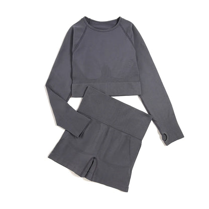 Yoga-Set mit 2–4 Teilen – Sport-Bra, Leggings & mehr für einheitliche, bequeme und stylische Fitness-Looks.