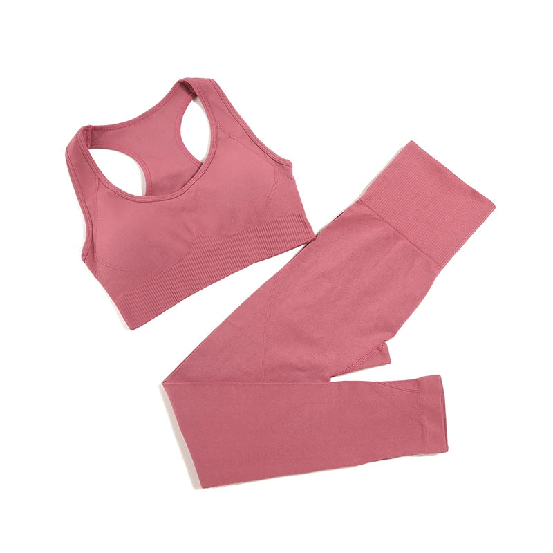 Yoga-Set mit 2–4 Teilen – Sport-Bra, Leggings & mehr für einheitliche, bequeme und stylische Fitness-Looks.