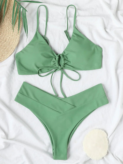 Push-Up Micro-Bikini – Zweiteiliges Set im Brazilian Style