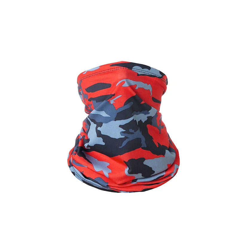 Atmungsaktive Multifunktionsmaske mit UV-Schutz – als Schal, Stirnband oder Gesichtsmaske nutzbar, ideal für Outdoor, Rad & Hiking.