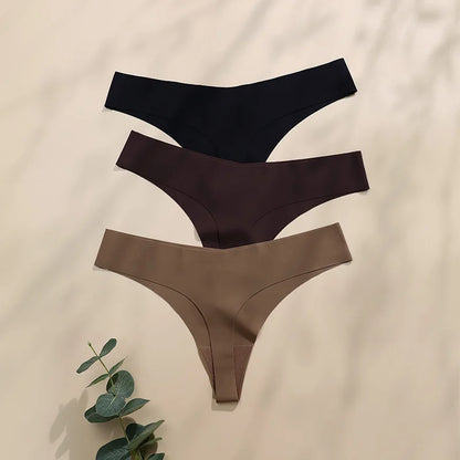 Nahtloses Ice-Silk Wäscheset – Bequemer, drahtloser BH & Slip im modernen Design