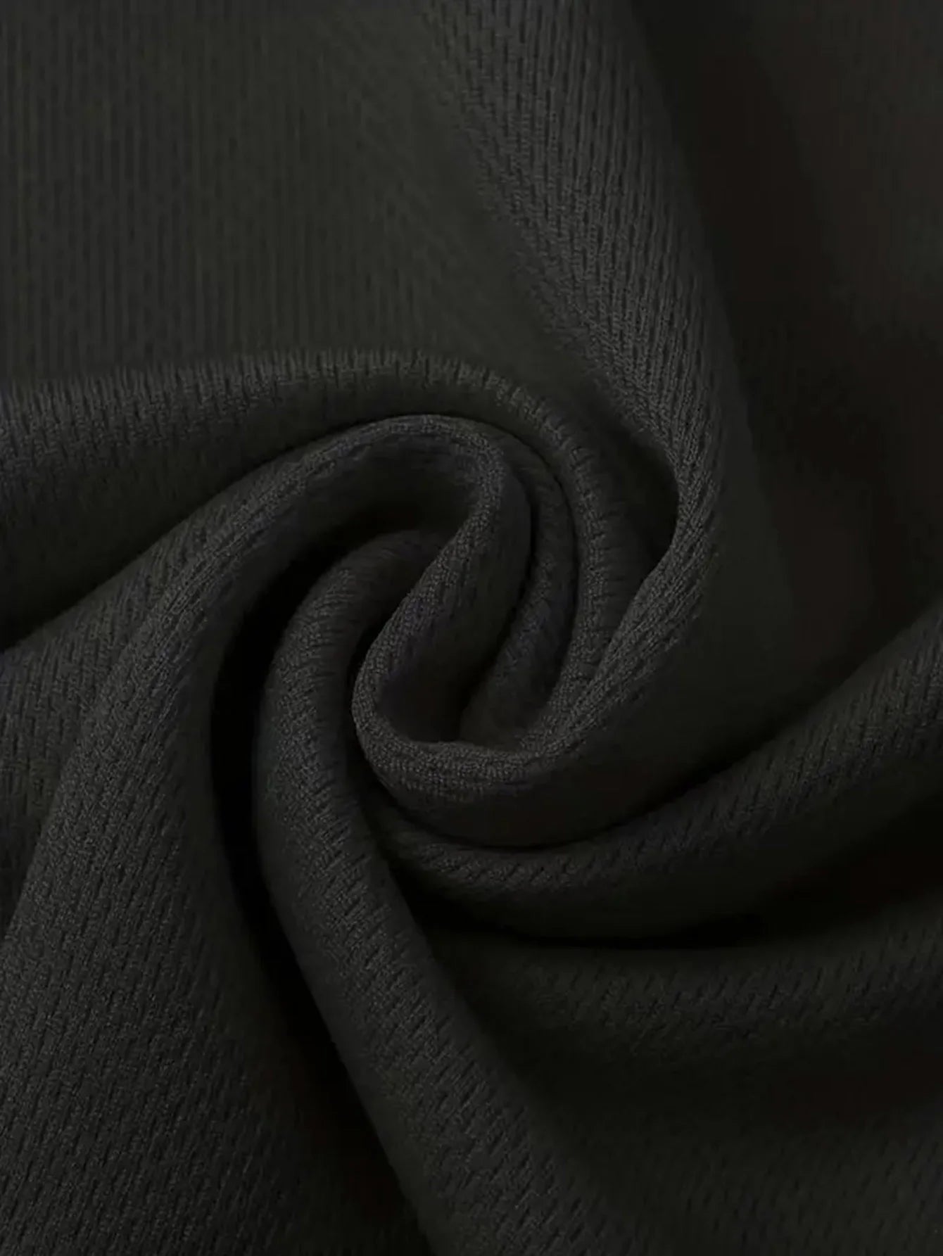 7er-Set schwarze Rundhals-Shirts – ultraleicht, schnelltrocknend und atmungsaktiv, ideal für Fitness, Gym und Running.