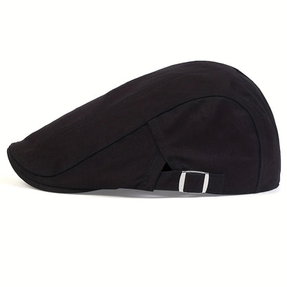 Hip-Hop Beret im Unisex-Style – leichter, einfarbiger Look für sonnige Tage draußen.