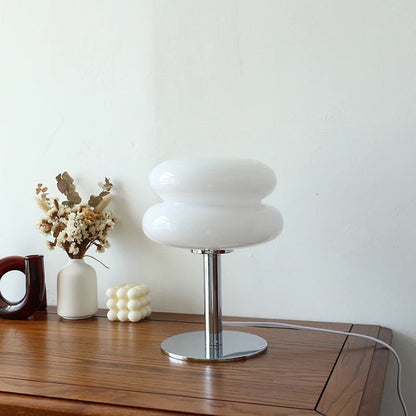 Macaron-Glas-Tischlampe mit dreifacher Dimmung – stimmungsvolles Design