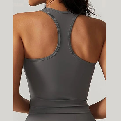 2-teiliges Tennis-Set mit Crop-Top & Minirock mit Schlitz – sportlich, figurbetont und ideal für Tennis, Golf oder Workout.