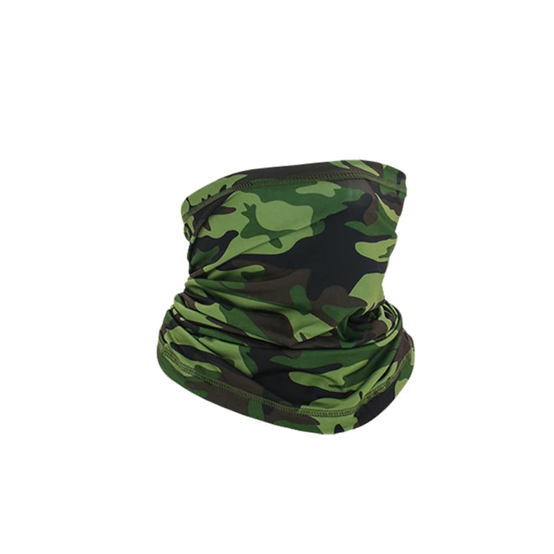 Atmungsaktive Multifunktionsmaske mit UV-Schutz – als Schal, Stirnband oder Gesichtsmaske nutzbar, ideal für Outdoor, Rad & Hiking.