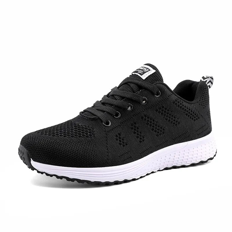 Modische Damen-Sneaker aus atmungsaktivem Mesh – leicht, bequem und ideal für Alltag, Spaziergänge oder Freizeitlooks.