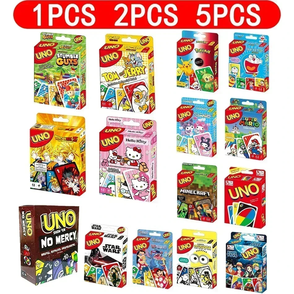 UNO Kartenspiel – 22 Varianten für Spielspaß mit Familie und Freunden, ideales Geschenk für Kinder und Erwachsene