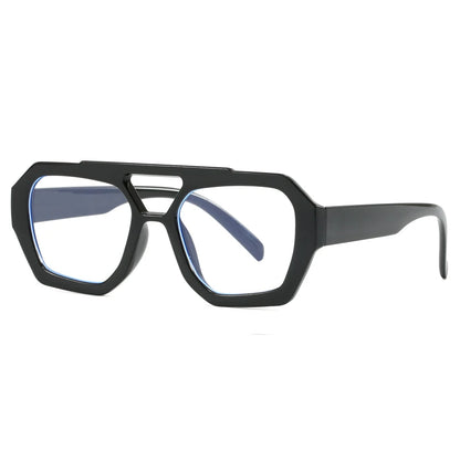 Trendige Sonnenbrille mit unregelmäßigem Square-Design – retro, stylisch und ideal für Instagram-Looks, Outdoor & Fotoshootings.