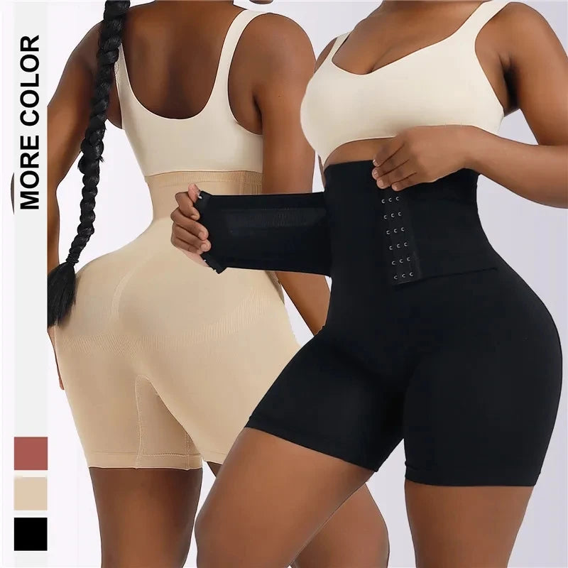 Shaping Shapewear Shorts – High-waisted panties with tummy control, butt lifting, and hook closure. Comfortable and effective shaping for a defined silhouette.