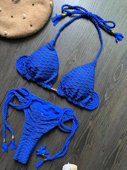 Push-Up Bikini Set – Zweiteiliges Thong-Design im Brazilian Style