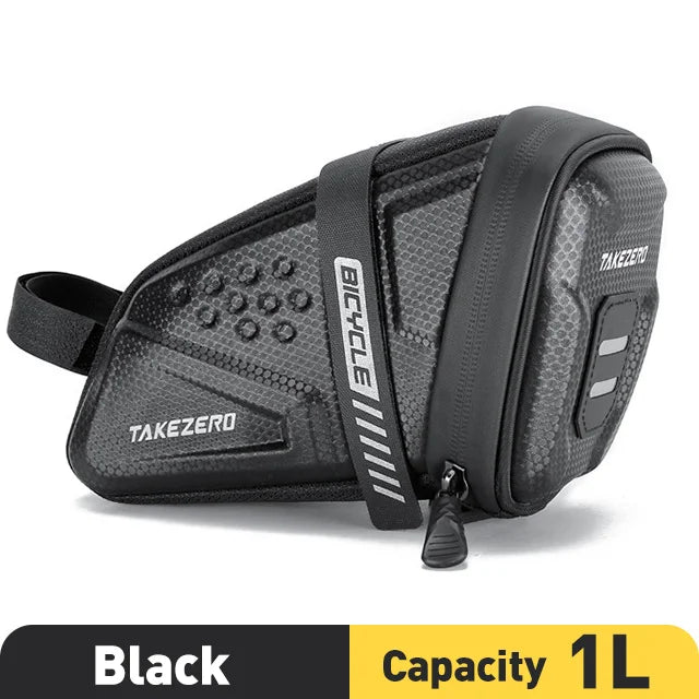 Wasserdichte Fahrradsatteltasche – Robuster Stauraum mit Reflektoren für MTB & Rennrad