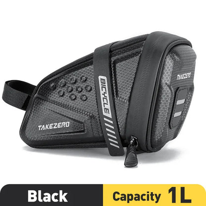 Wasserdichte Fahrradsatteltasche – Robuster Stauraum mit Reflektoren für MTB & Rennrad