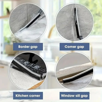 Schmale Reinigungsbürste für Fugen & Ecken – ideal für Fensterrahmen, Fliesen oder schwer erreichbare Stellen im Haushalt.