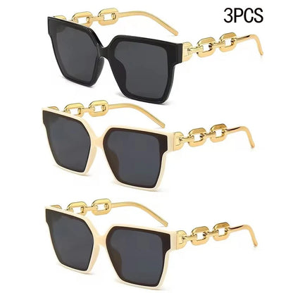Vintage Rechteck-Sonnenbrille im Cat-Eye-Design – 2023er Brand-Style, retro & elegant, ideal für Damen beim Fahren oder als Fashion-Accessoire.