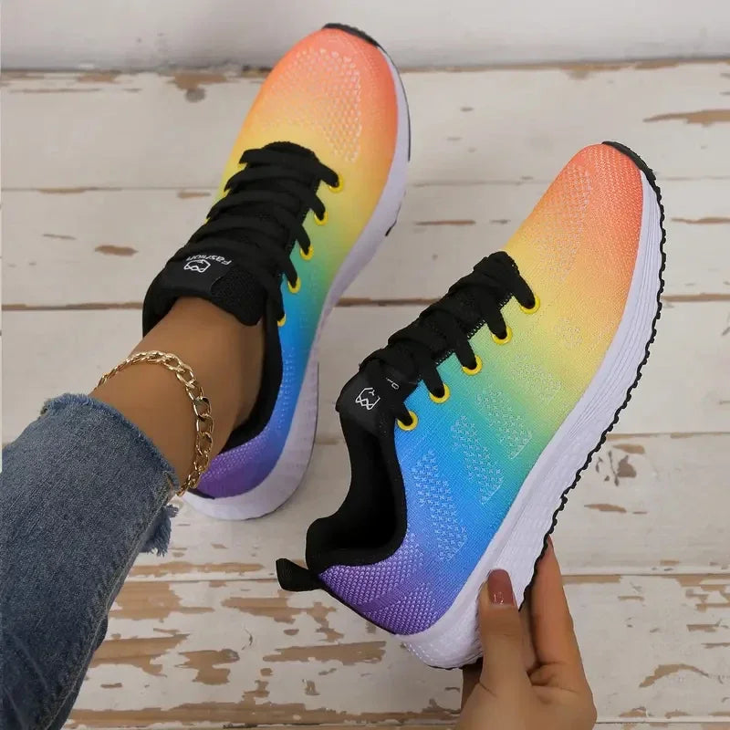 Leichte Sneaker mit atmungsaktivem Mesh – sportlich, bequem und ideal für Laufen und Alltag