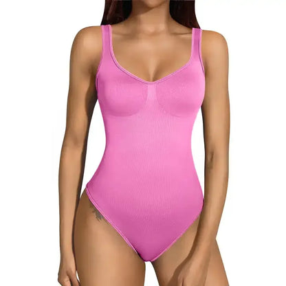 Rückenfreier Bandage Jumpsuit – Nahtloser, figurbetonter Look für einen stilvollen Auftritt