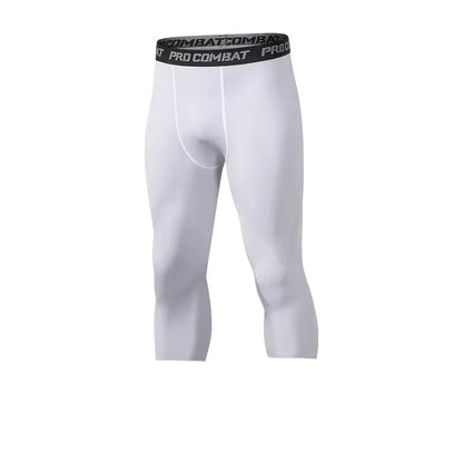 Schnelltrocknende Kompressionsleggings für Männer – eng anliegend, atmungsaktiv und perfekt als Baselayer fürs Training oder Laufen.
