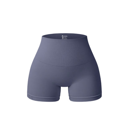Nahtlose High-Waist Sportshorts – Figurformende Yogashorts mit Hüftlifting-Effekt