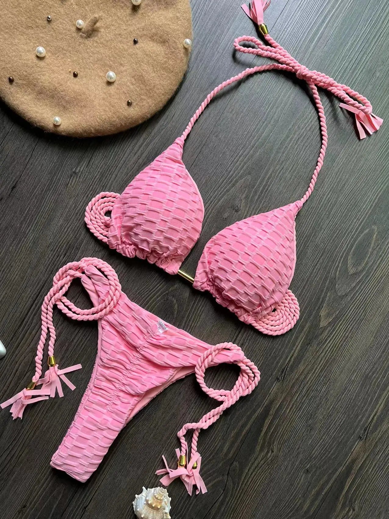 Push-Up Bikini Set – Zweiteiliges Thong-Design im Brazilian Style