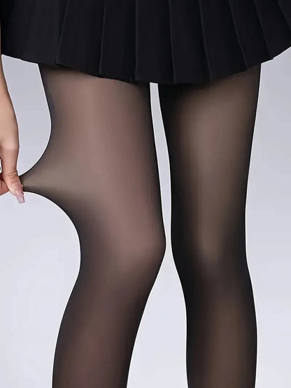 Collant termici semi-trasparenti – Collant elasticizzati e riscaldanti per comfort e stile