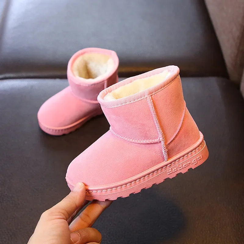 Kinder Schneeboots – Warme Stiefel aus Baumwolle für Mädchen und Jungen