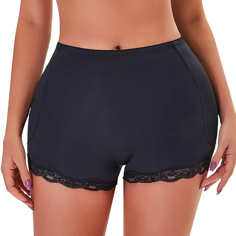 Padded push-up panties with a butt-lifting effect – shaping, comfortable, and ideal for a rounder silhouette under any clothing.