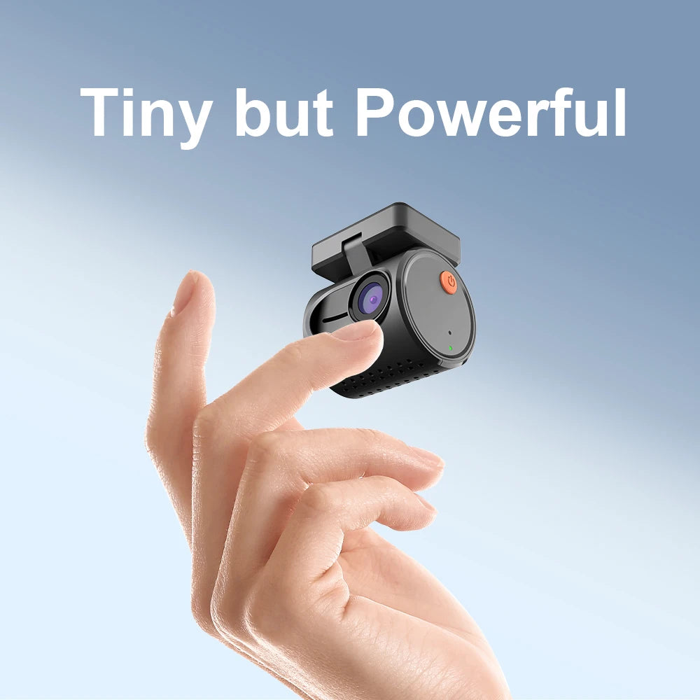 KAWA MINI 3 Dashcam mit 2K-Auflösung, Nachtsicht, Sprachsteuerung & WLAN – kompakt, smart und ideal für sicheres Fahren.