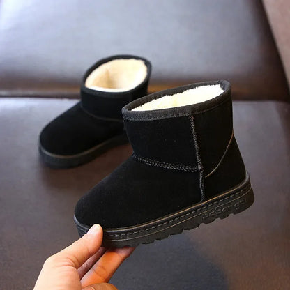 Kinder Schneeboots – Warme Stiefel aus Baumwolle für Mädchen und Jungen